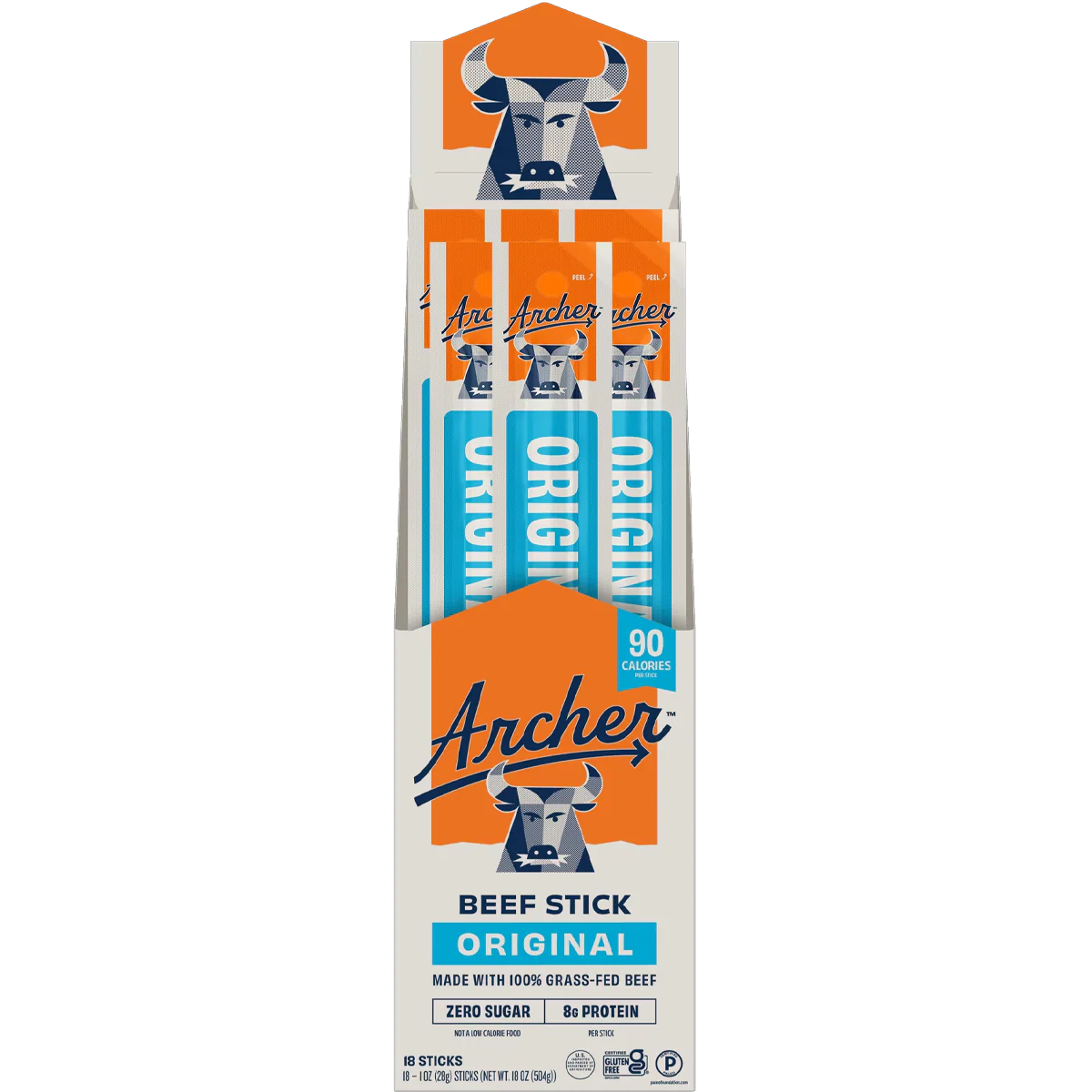 Zero Sugar 1 oz Jerky Sticks