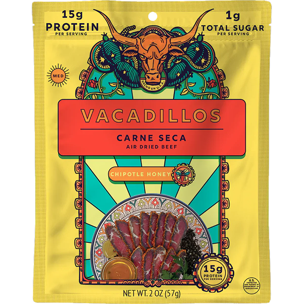 Carne Seca 2oz Air Dried Beef - Image 2