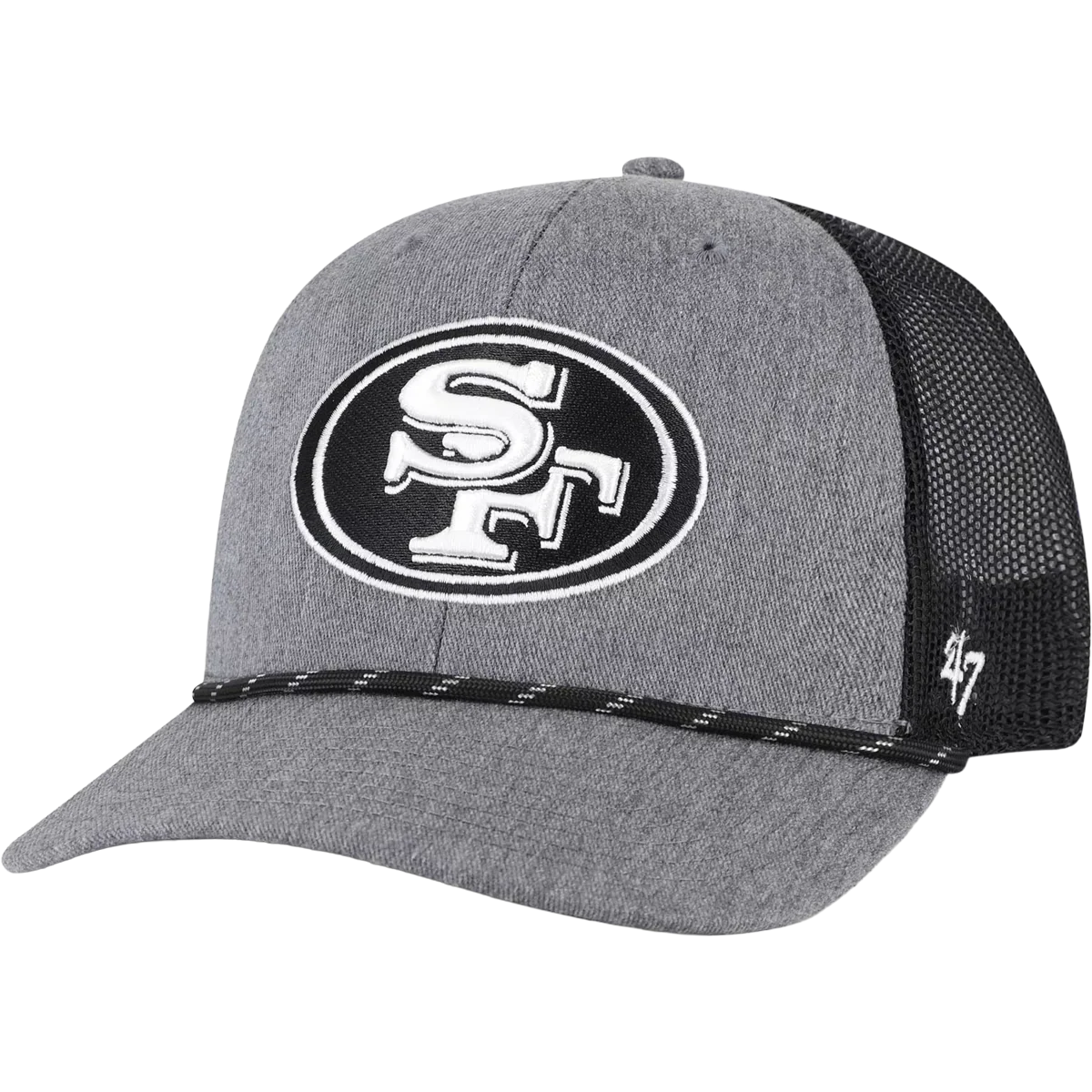 49ers Carbon Strap Rope 47 Trucker