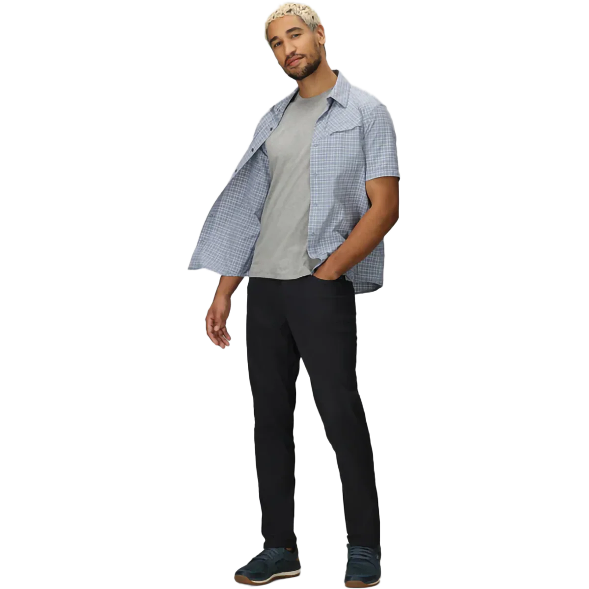 Men's Astroman Short Sleeve Sun Shirt - Image 10