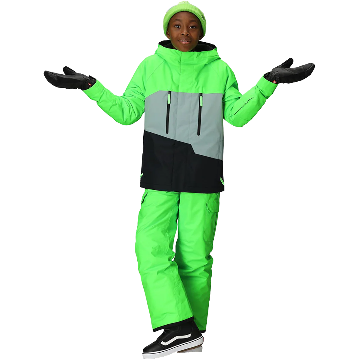 Youth Geo Insulated Jacket - Image 7