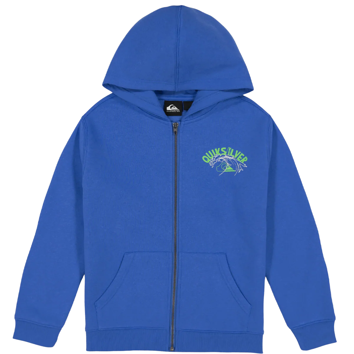 Youth Over the Wave Zip Hoodie - Image 2