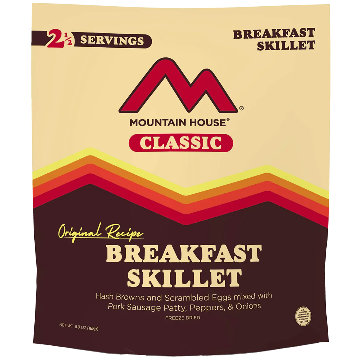 Classic Breakfast Skillet (2 1/2 Servings)