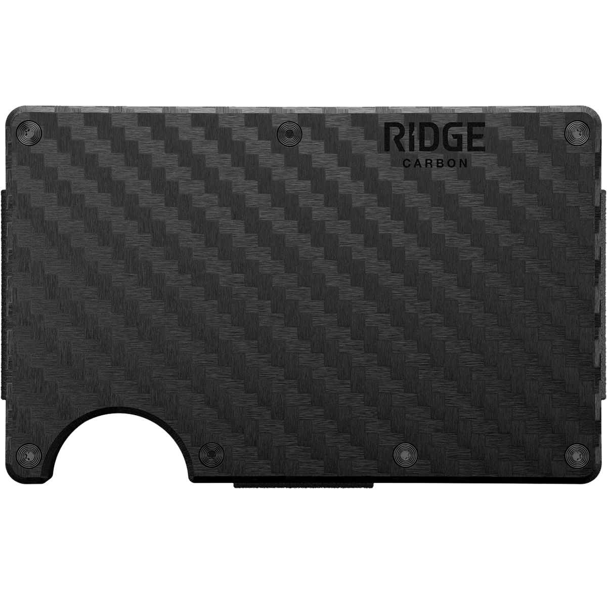 Carbon Fiber Wallet with Cash Strap
