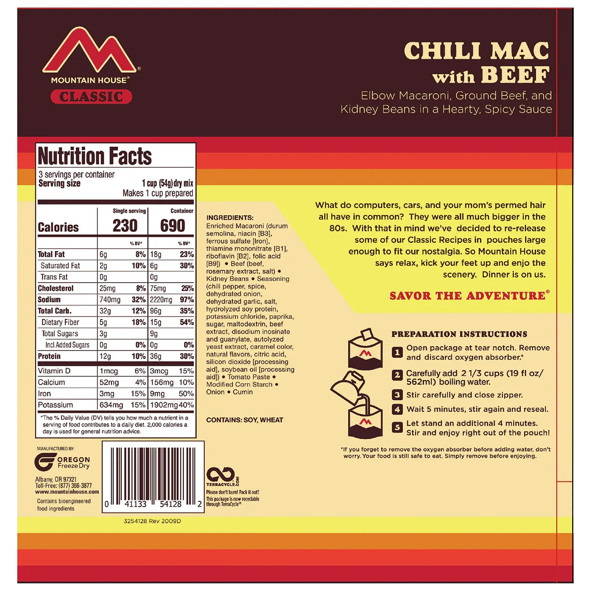 Classic Chili Mac with Beef (3 Servings) - Image 3
