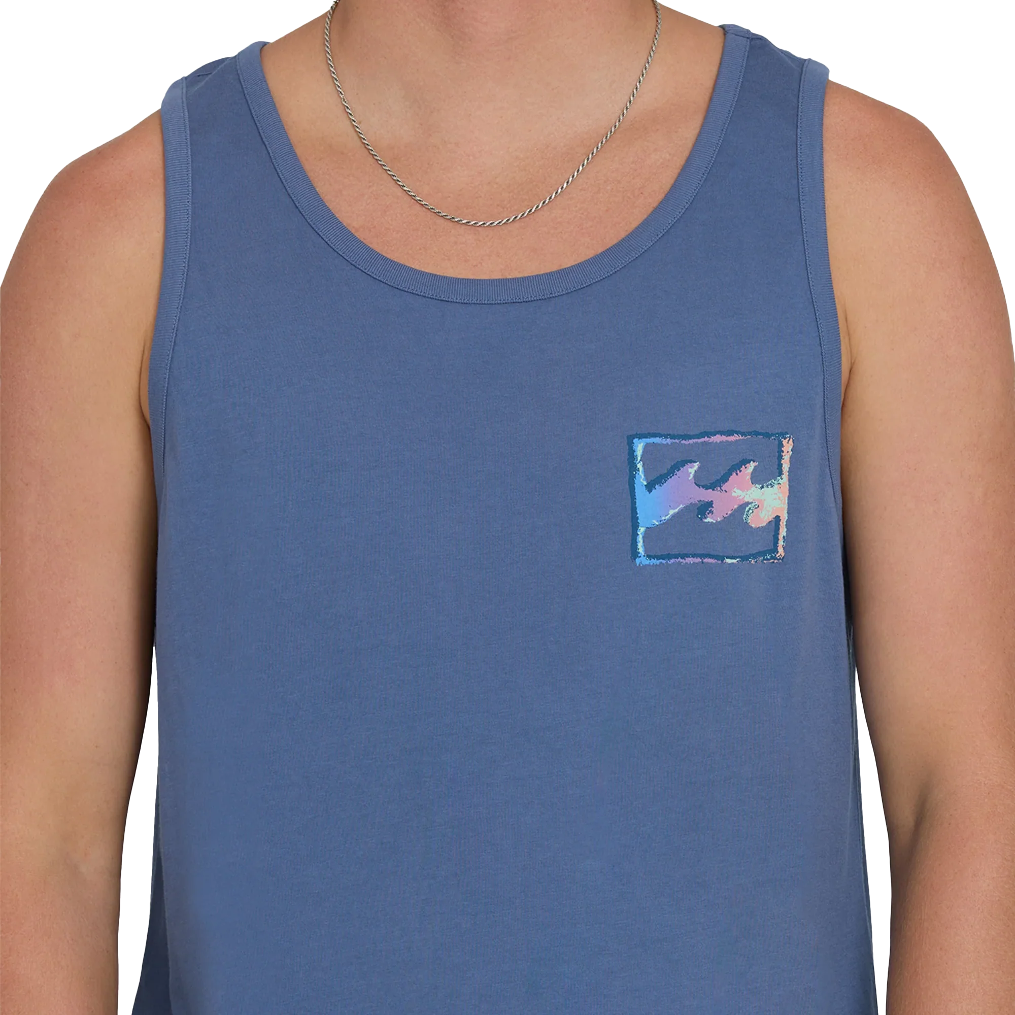 Men's Crayon Wave Premium Tank - Image 4