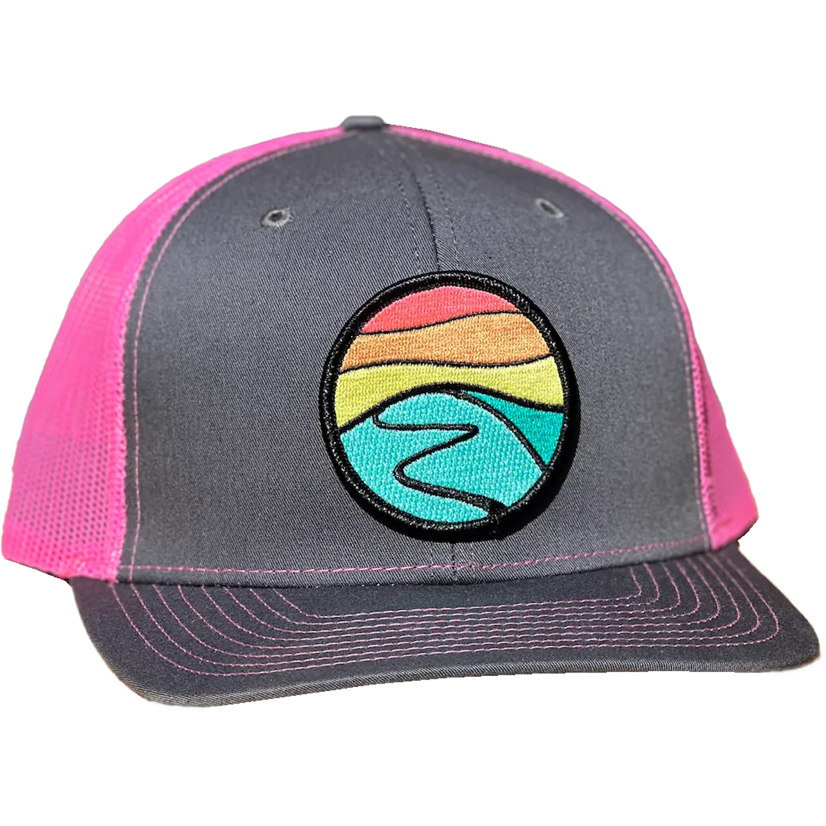Curved Brim Trucker with Hilltop Patch - Image 5