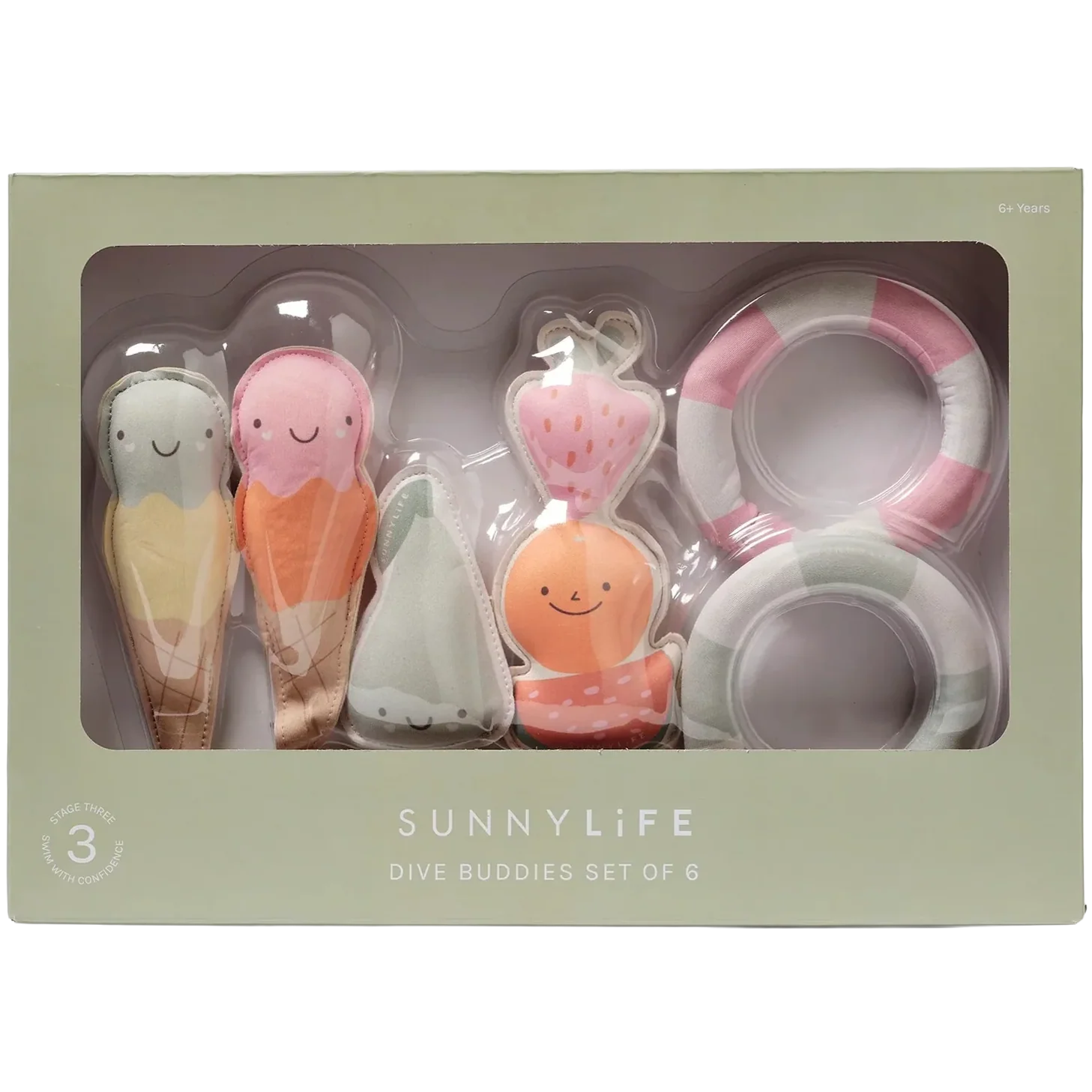 Dive Buddies Cotton Candy Set of 6 - Image 6