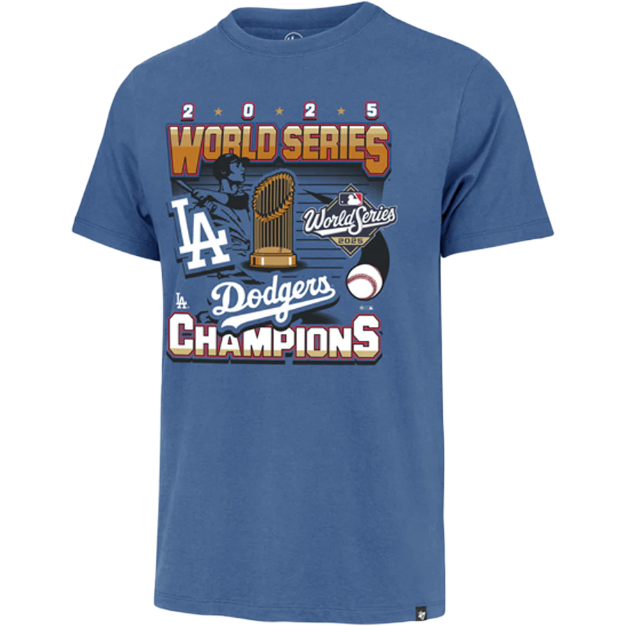 Men's Dodgers World Series Champs Franklin Tee