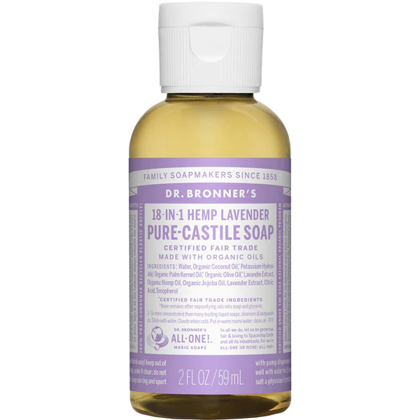 Pure-Castile Liquid Soap - 2 oz - Image 5