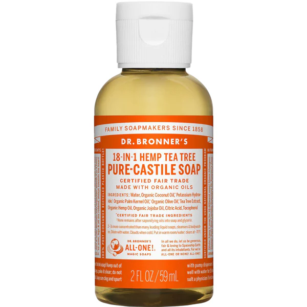 Pure-Castile Liquid Soap - 2 oz - Image 7