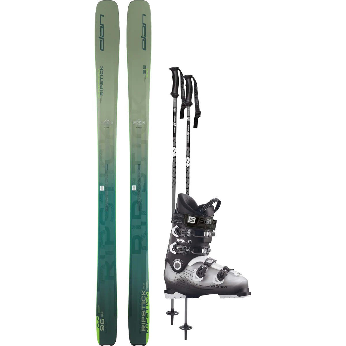 Elan Ripstick 96 Demo Ski Package