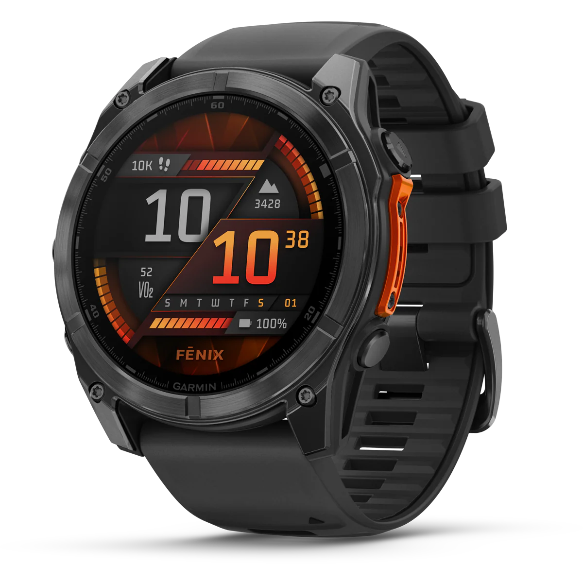 Fenix 8 51mm Slate Gray w/ Black