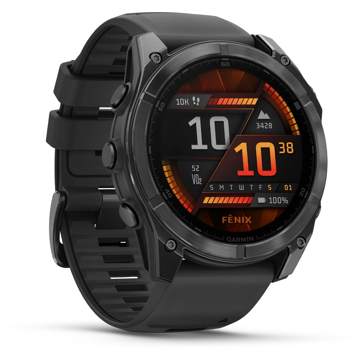 Fenix 8 51mm Slate Gray w/ Black - Image 3