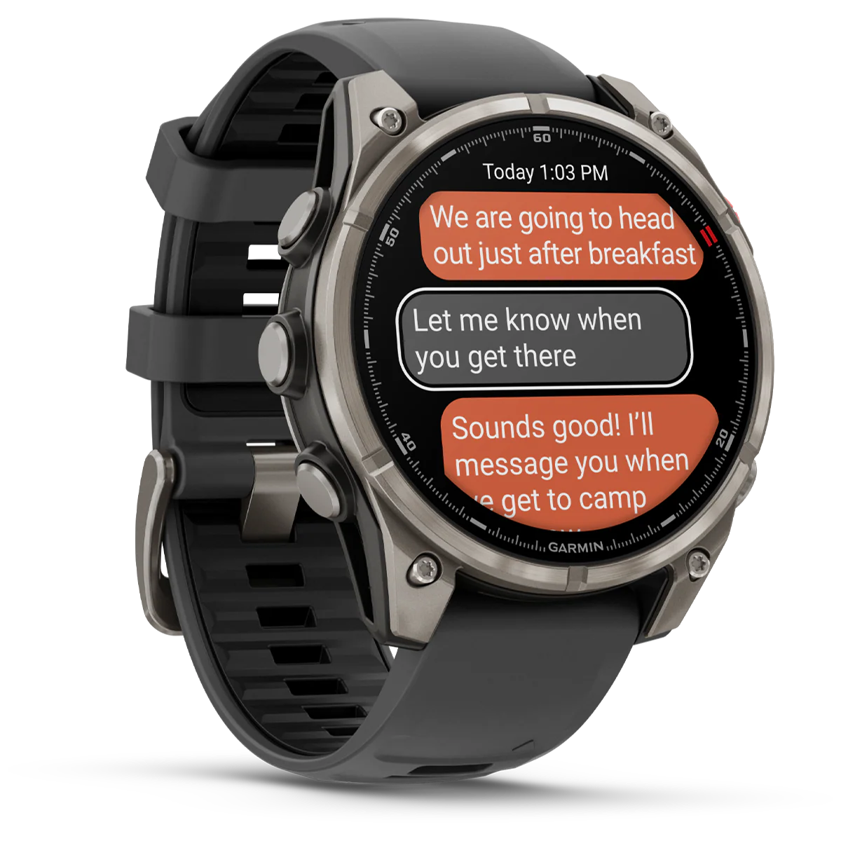 Fenix 8 Pro Sapphire 47mm Titanium w/ Graphite - Image 4