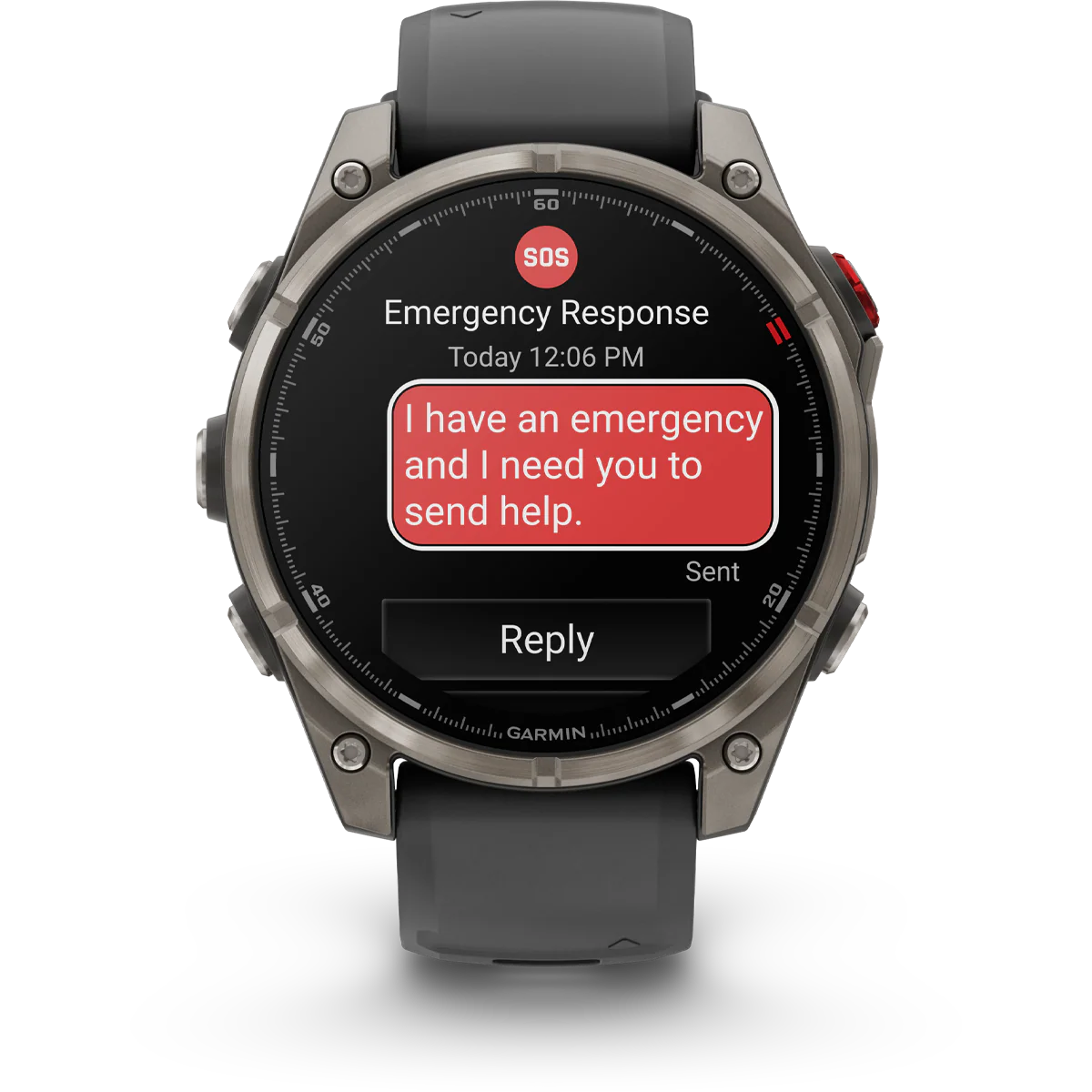 Fenix 8 Pro Sapphire 47mm Titanium w/ Graphite - Image 6