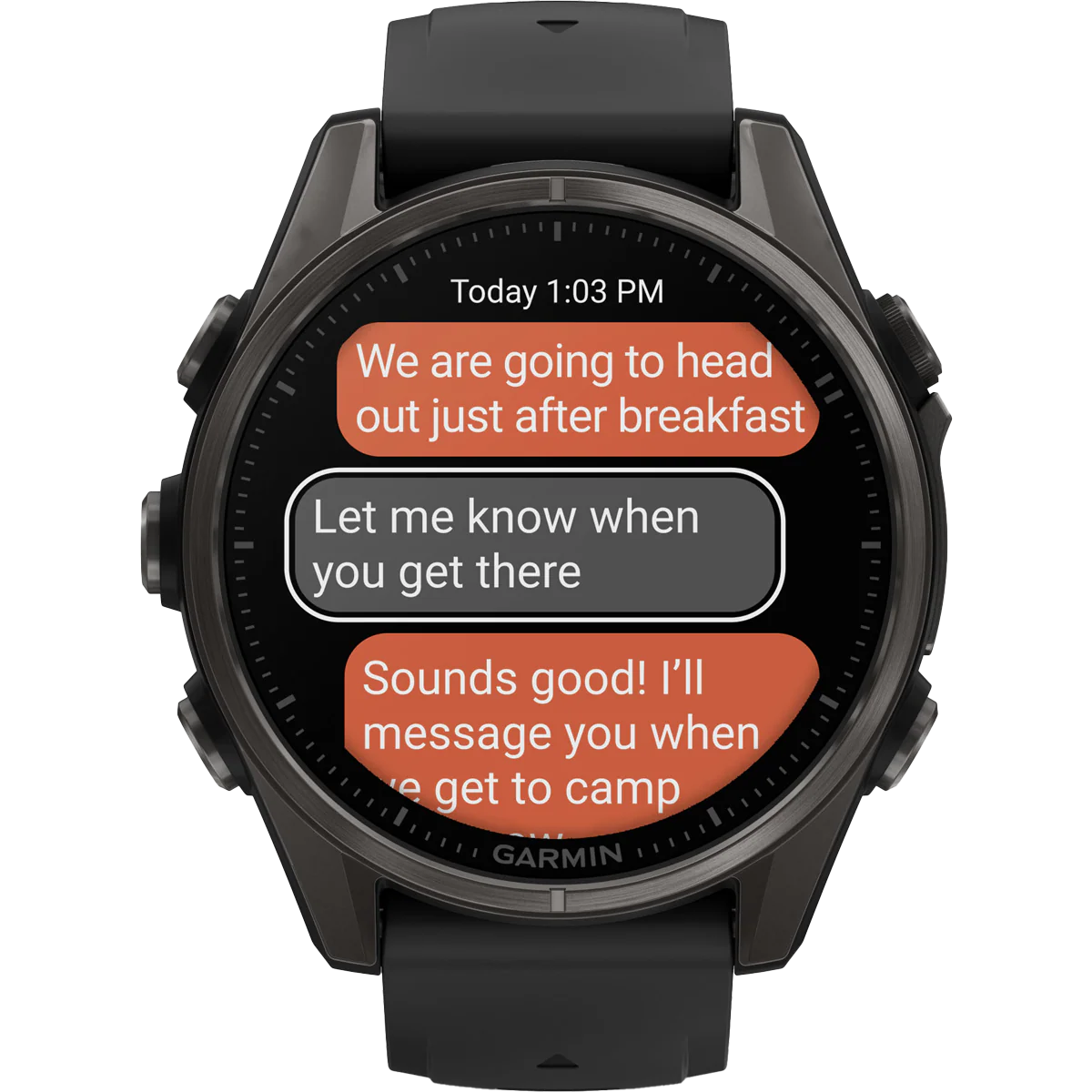Fenix 8 Sapphire 43mm - Carbon Gray - Image 6