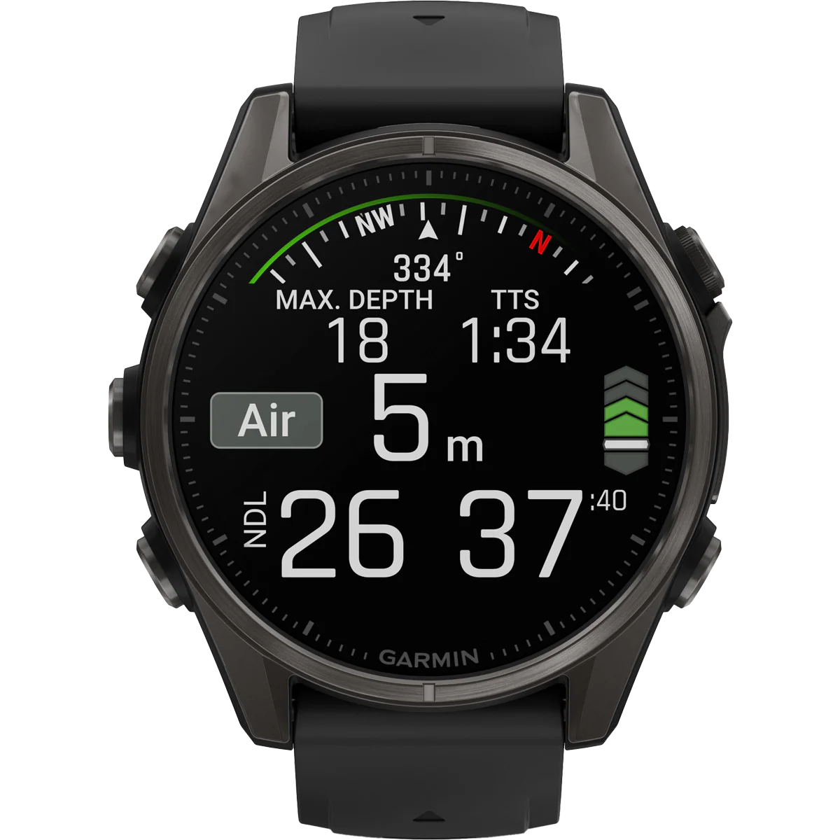 Fenix 8 Sapphire 43mm - Carbon Gray - Image 7