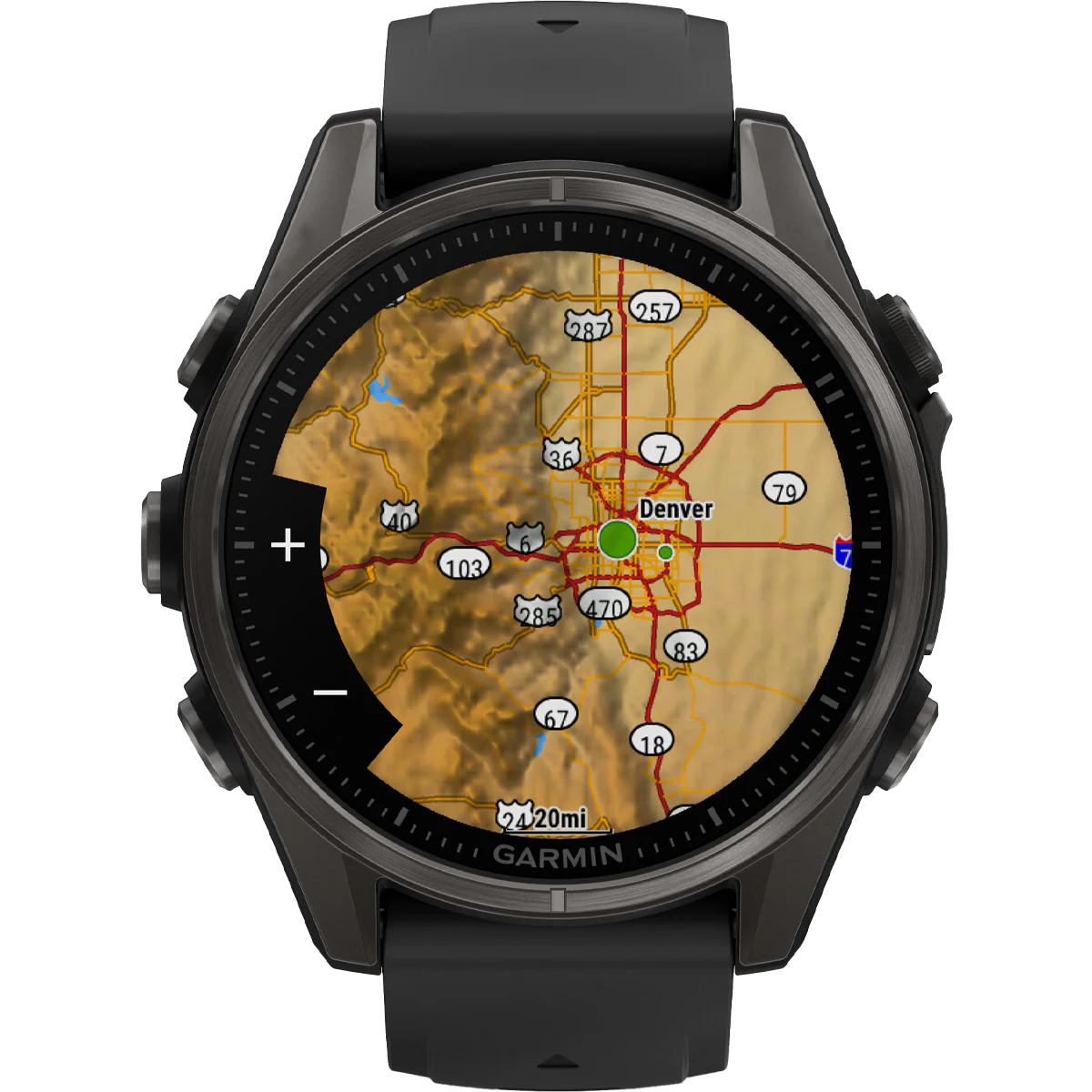 Fenix 8 Sapphire 43mm - Carbon Gray - Image 8