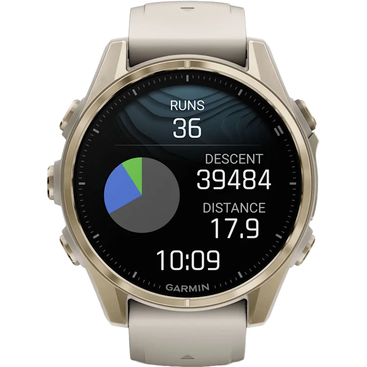 Fenix 8 Sapphire 43mm Amoled - Soft Gold - Image 11