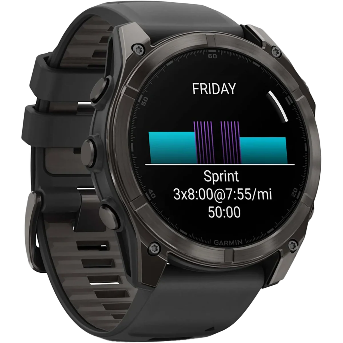 Fenix 8 Sapphire 51mm Amoled - Carbon Gray - Image 2