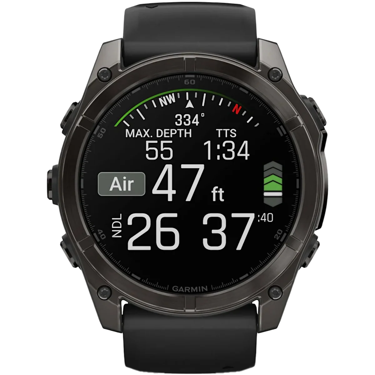 Fenix 8 Sapphire 51mm Amoled - Carbon Gray - Image 7