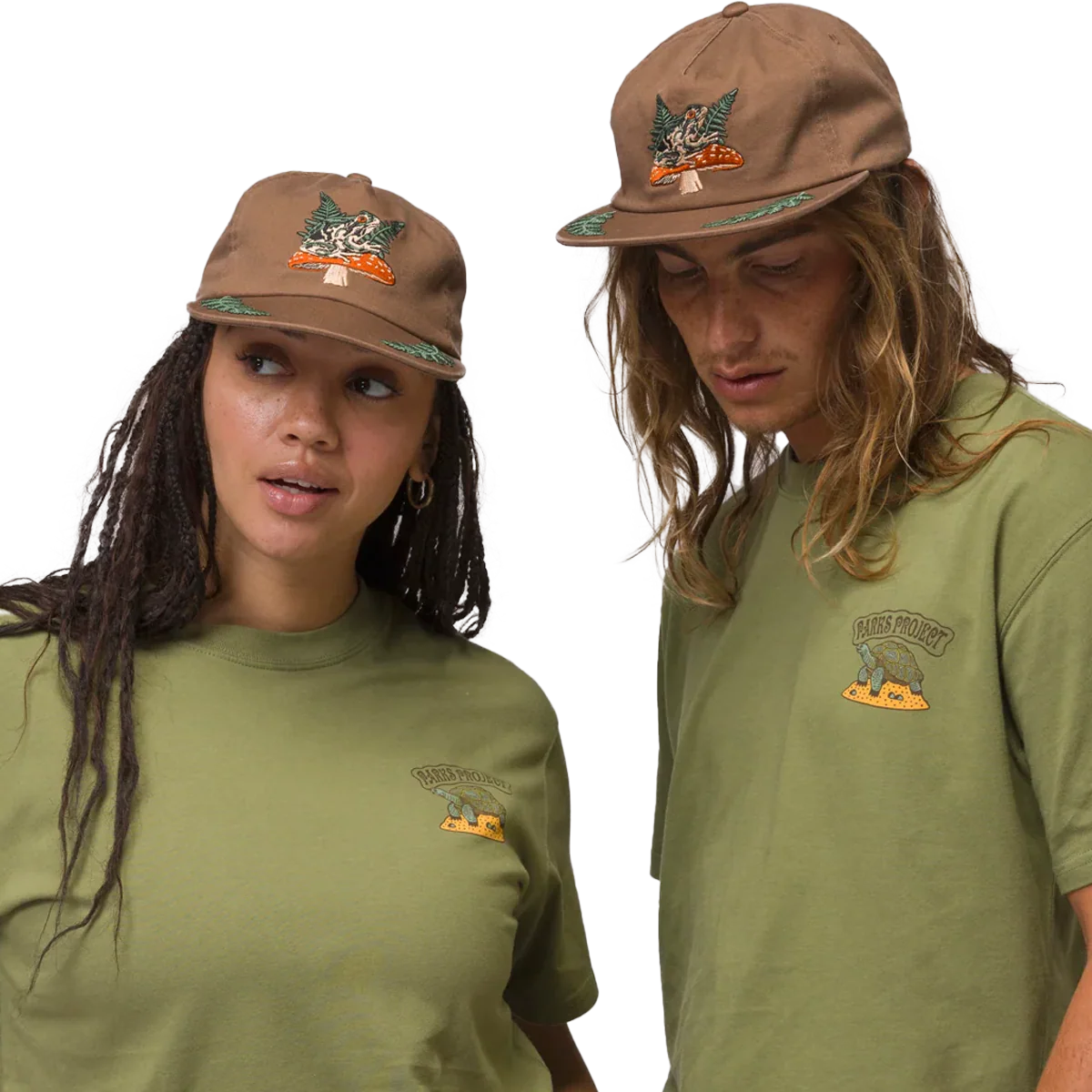 Rooted In Nature Ferns Grandpa Hat - Image 2