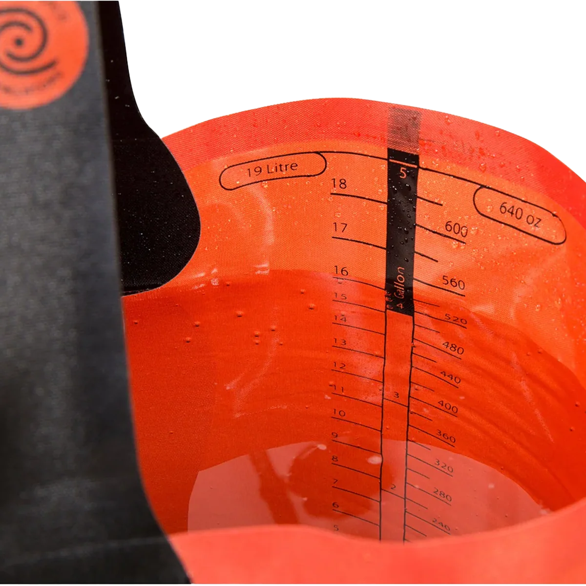 Folding Bucket 20L - Orange - Image 4
