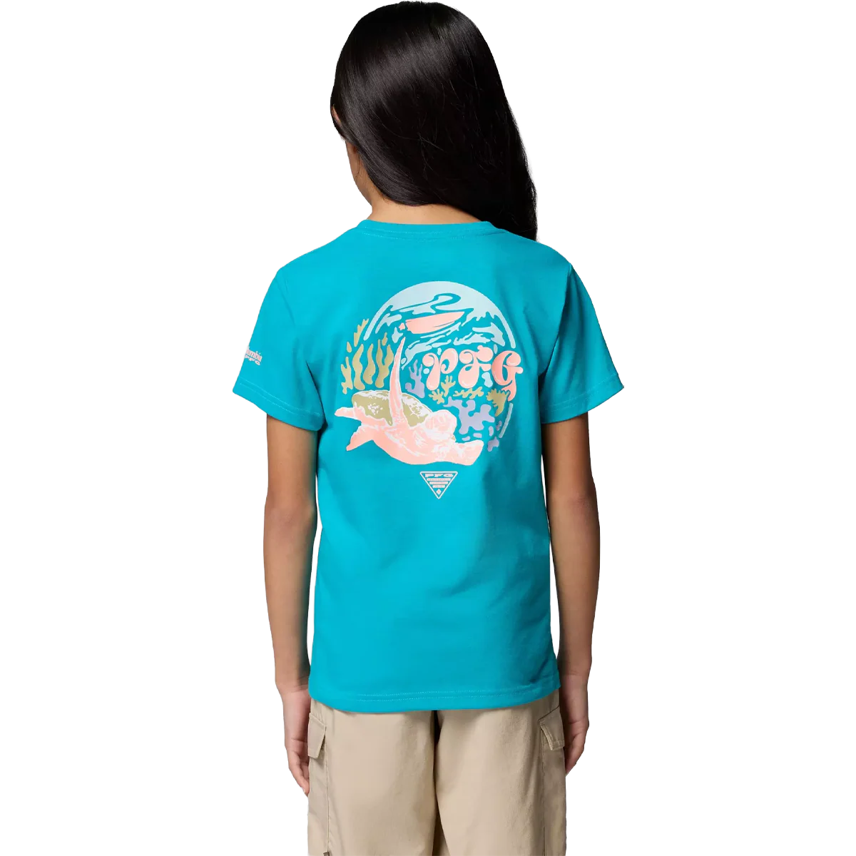 Youth PFG Palm Waves Short Sleeve Tee - Image 4