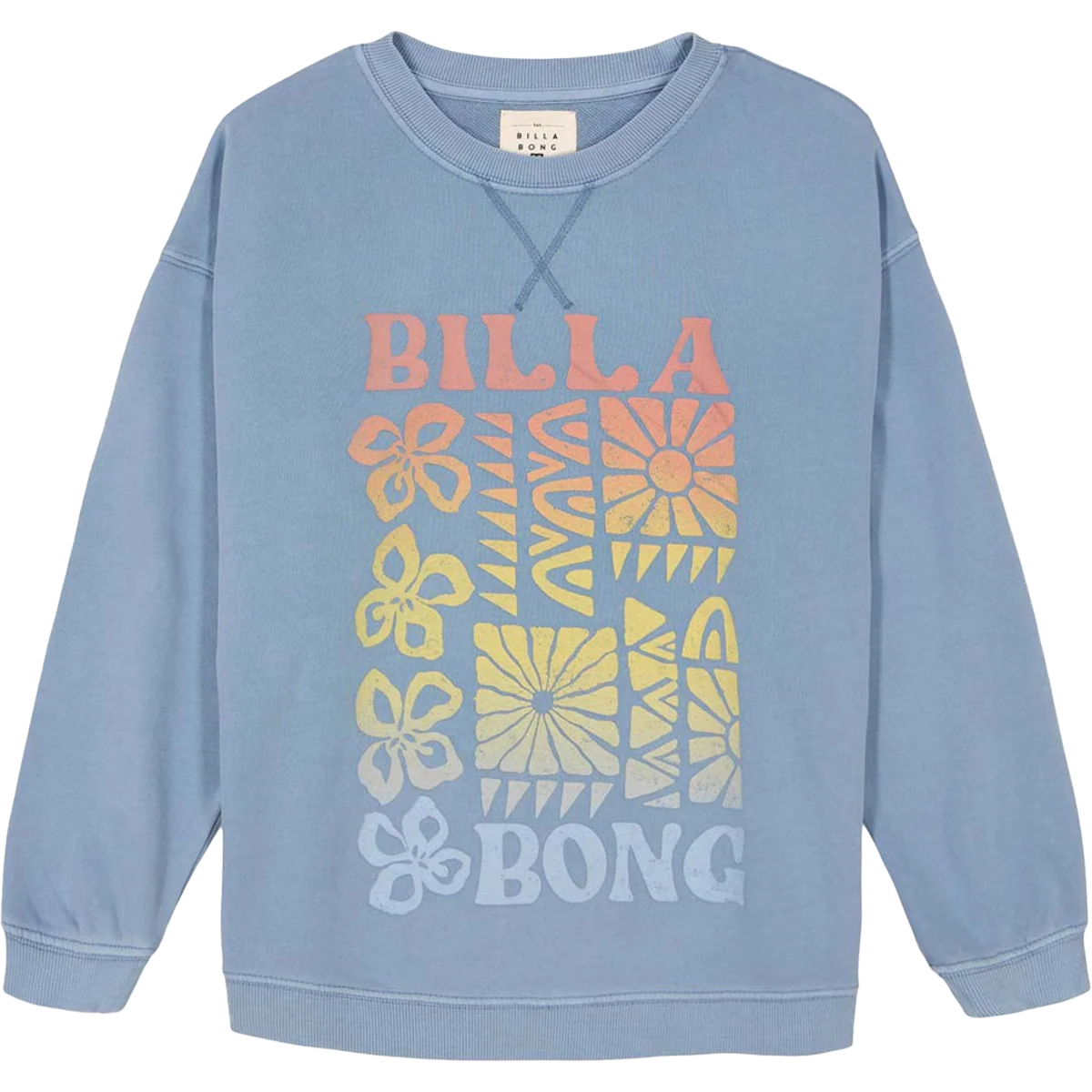 Youth Wood Block Crewneck