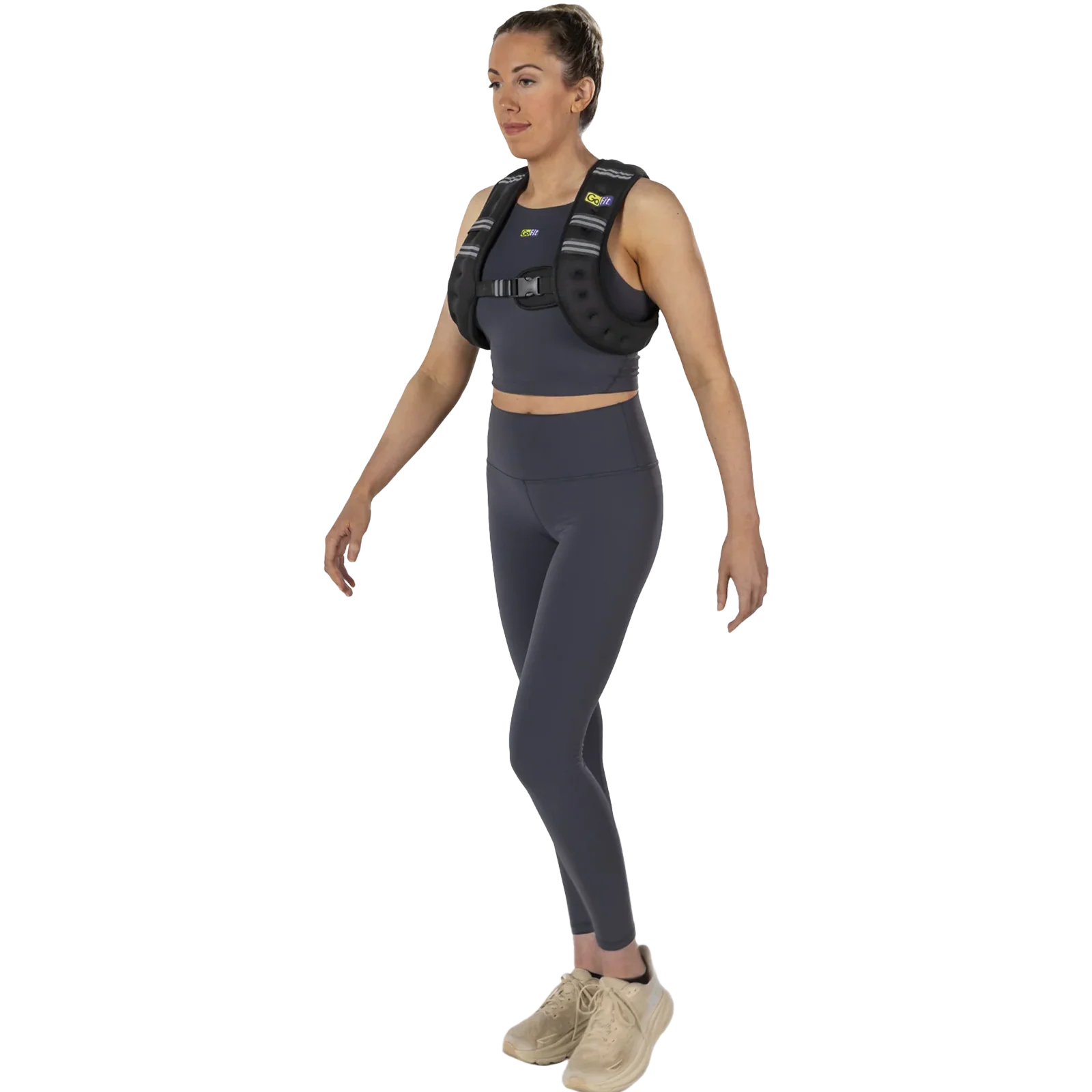 GoFit Neoprene 10 lb Weighted Vest - Image 2