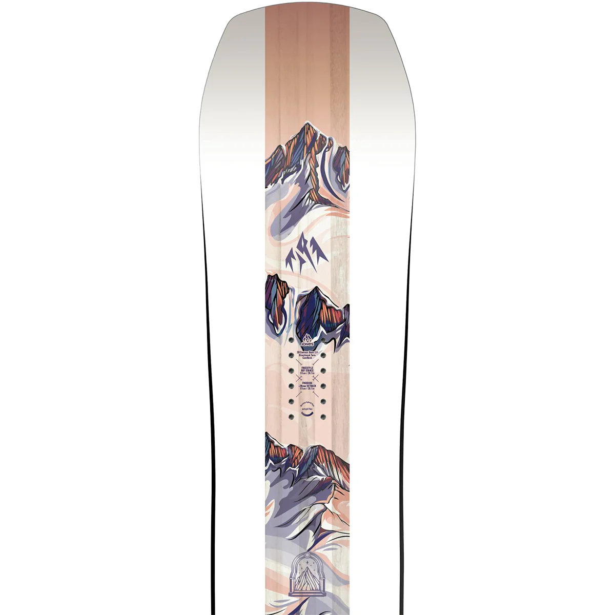 Jones Snowboards Women's Twin Sister Demo Snowboard - Image 3