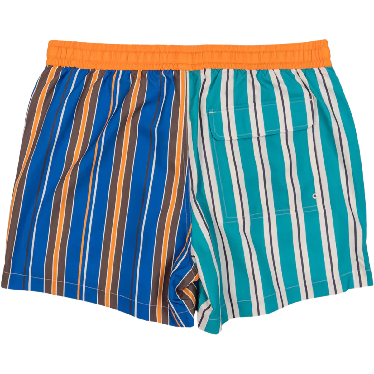 Men's Double Stripes Split Swim Short - Image 2