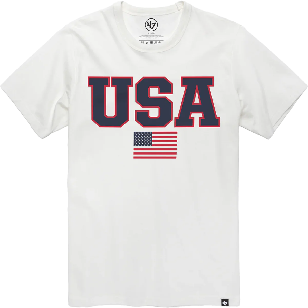 Men's USA Block Franklin Tee - Image 2