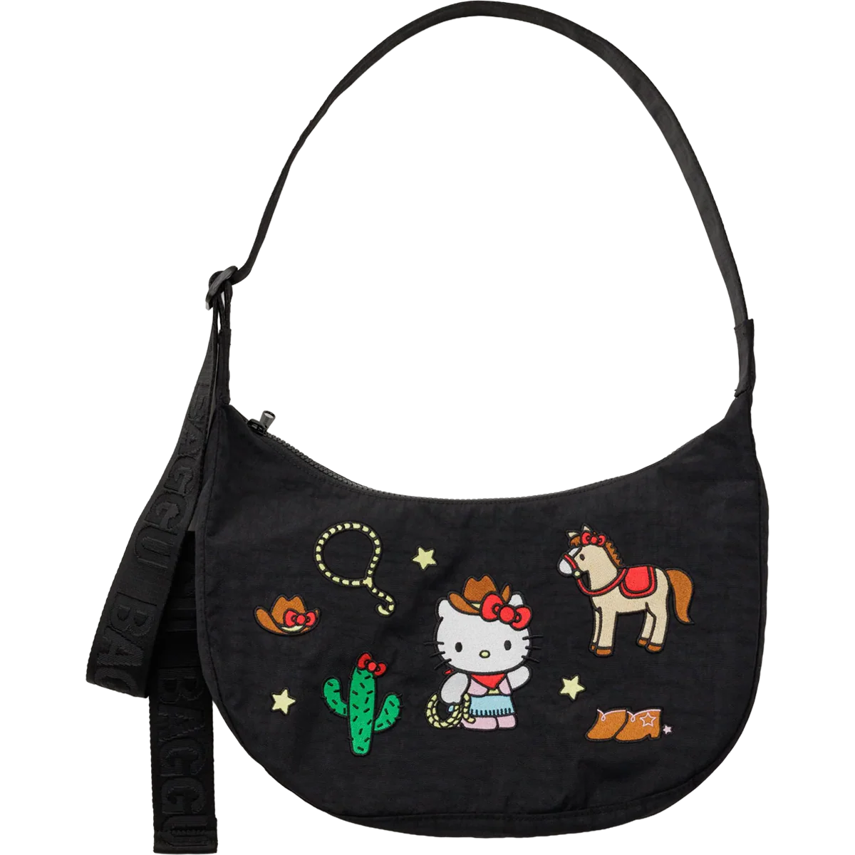 Hello Kitty Medium Nylon Crescent Bag - Image 2