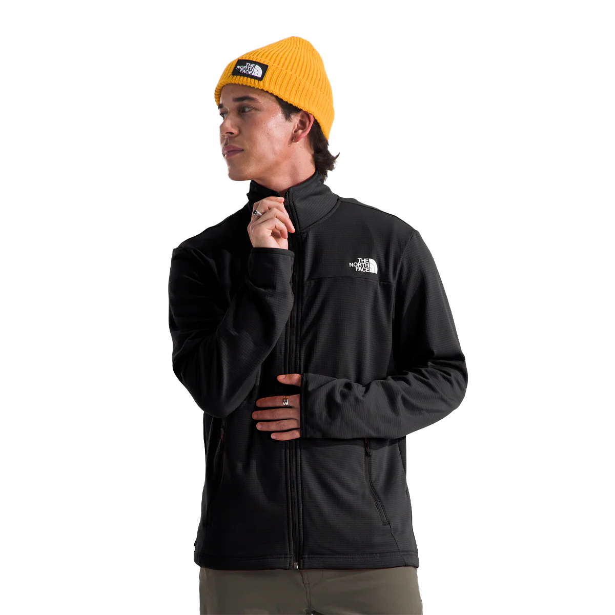 Men's Cedar Trail Grid Fleece Full Zip - Image 2