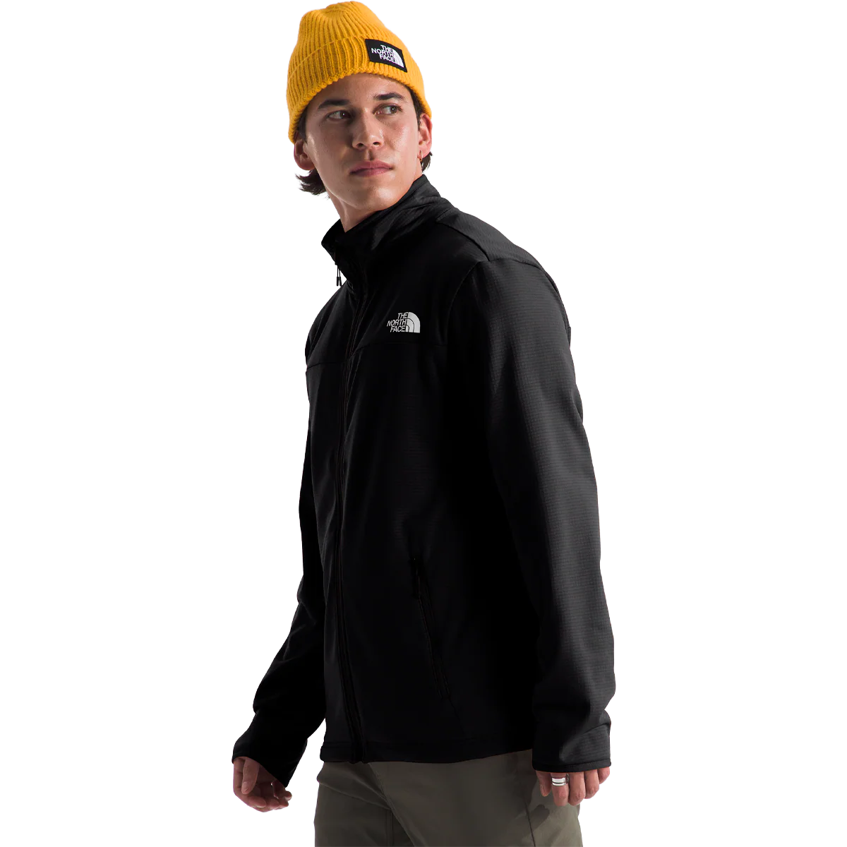 Men's Cedar Trail Grid Fleece Full Zip - Image 4