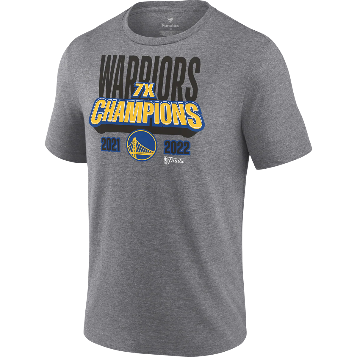 Men's Warriors NBA Champs Shot Clock Tee