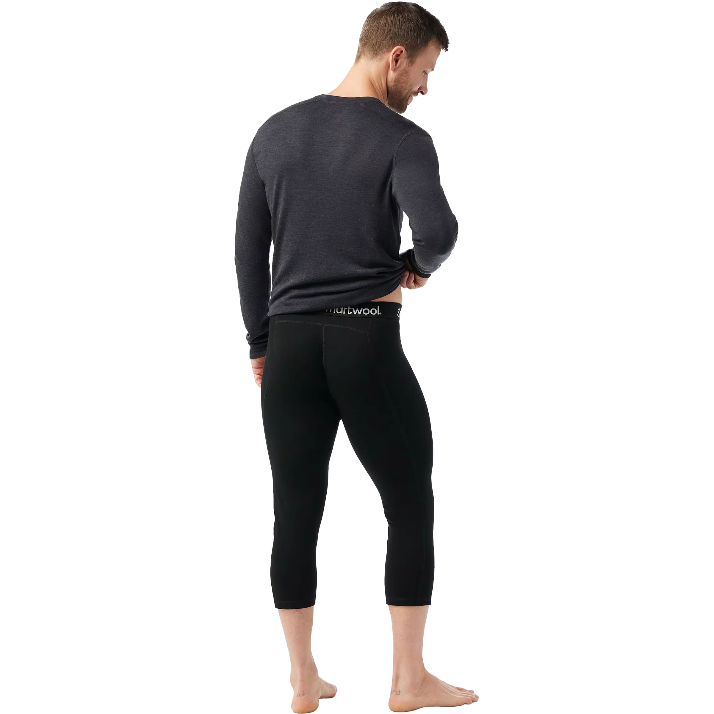 Men's Classic 250 Merino Baselayer 3/4 Bottom - Image 3