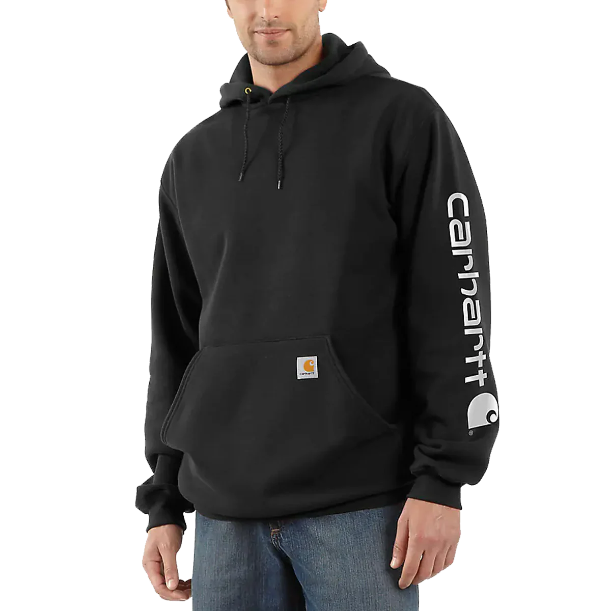 Men's Midweight Logo Hooded Sweatshirt - Image 2