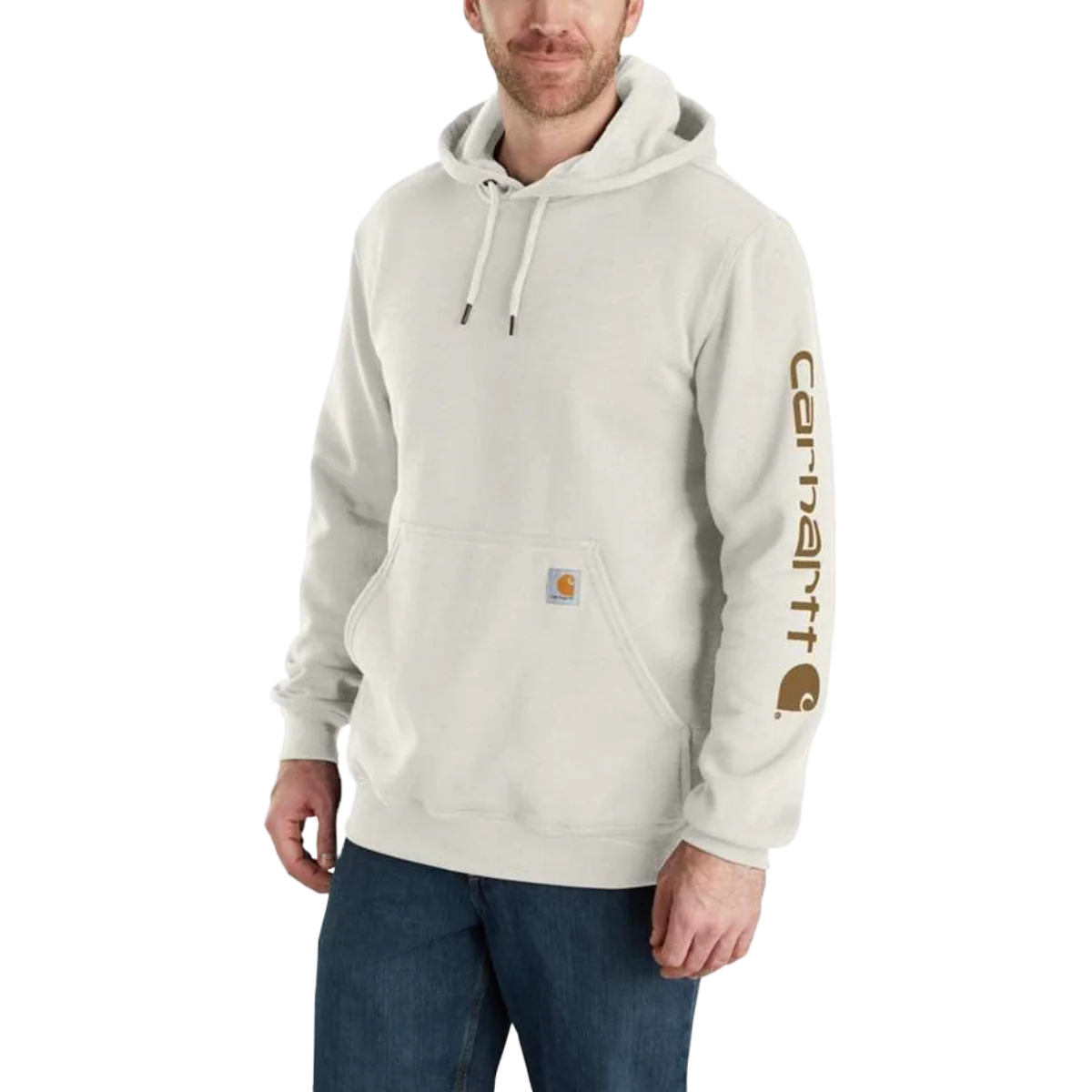Men's Midweight Logo Hooded Sweatshirt - Image 4