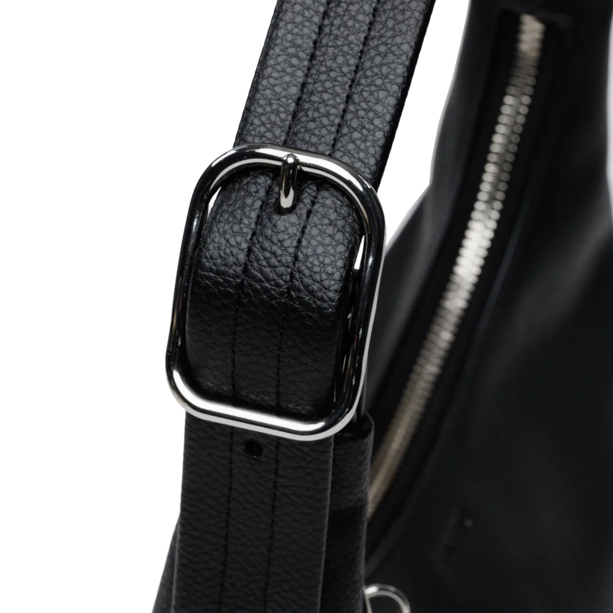 Mini Recycled Leather Shoulder Bag - Image 4