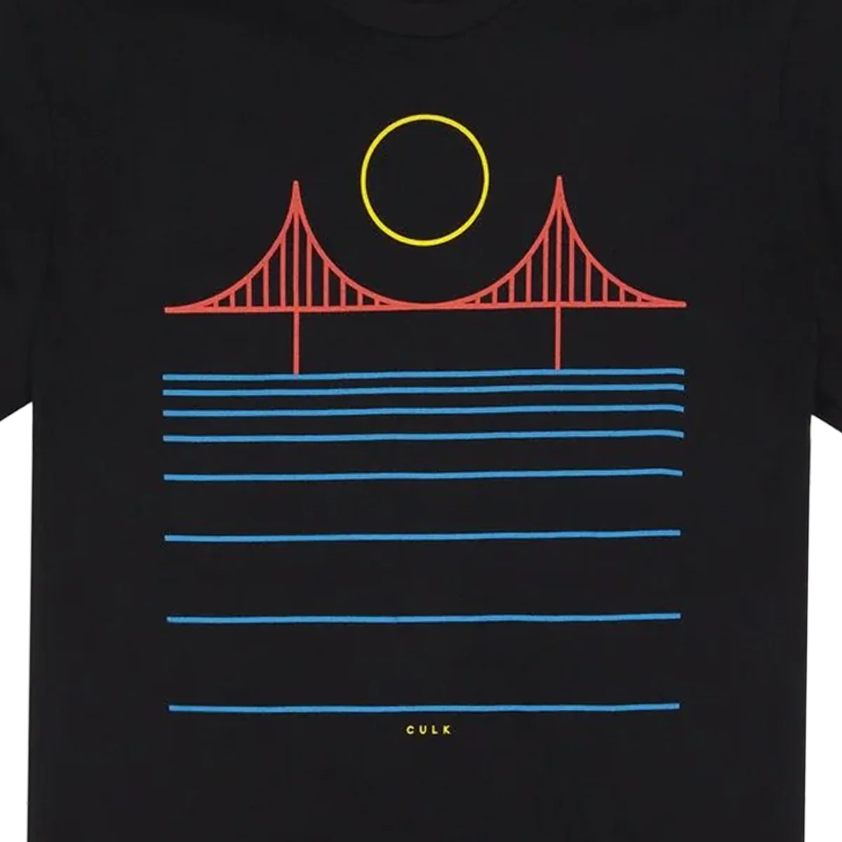 Minimal Bridge Color Unisex Tee - Image 2