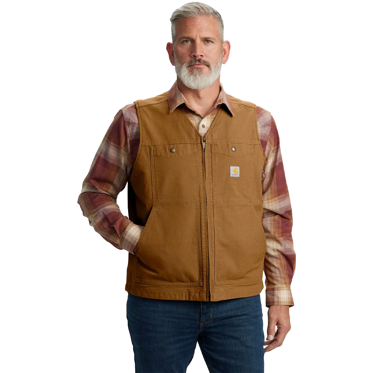 Men's Montana Relaxed Fit Duck Vest - Image 2