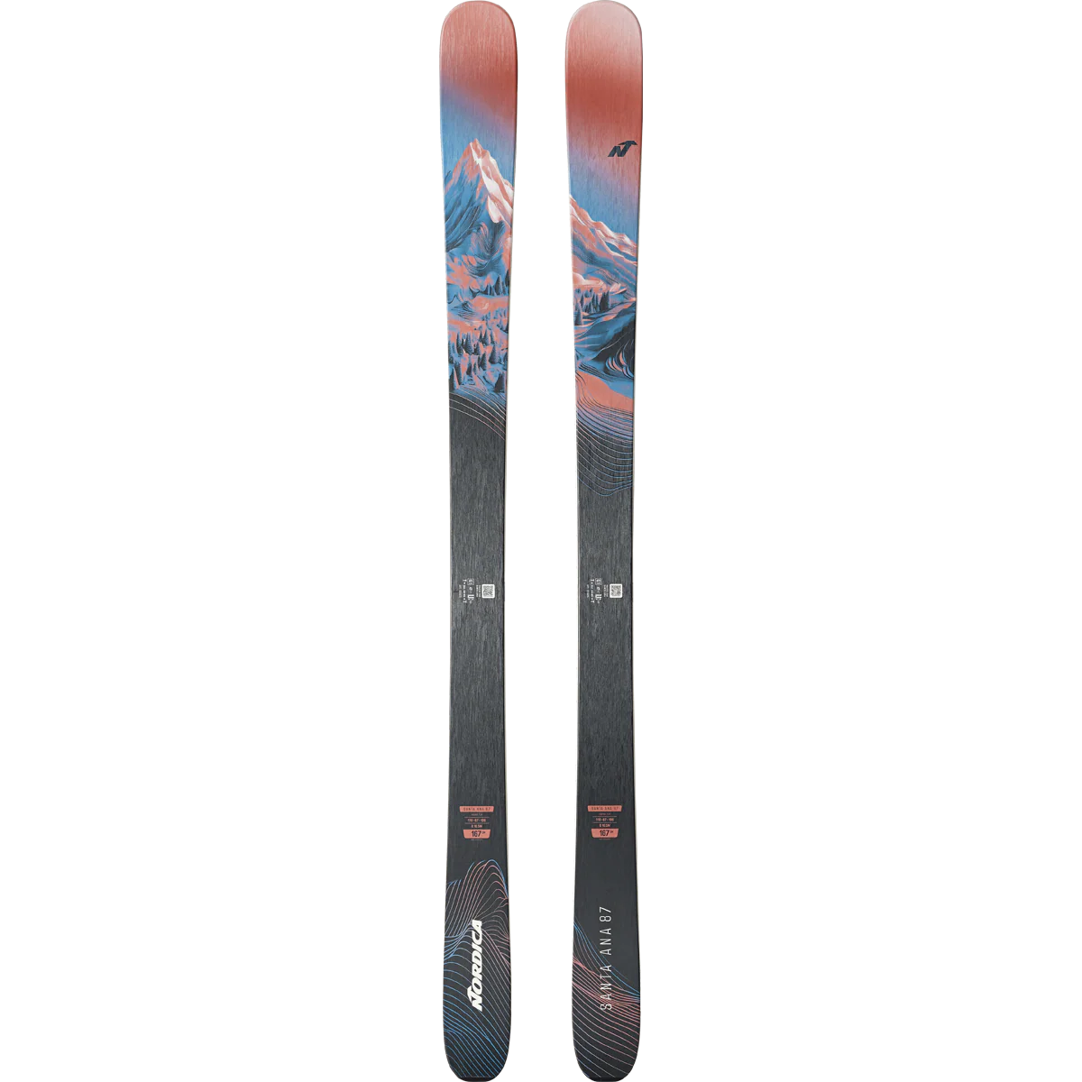 Nordica Women's Santa Ana 87 Demo Ski Package - Image 2