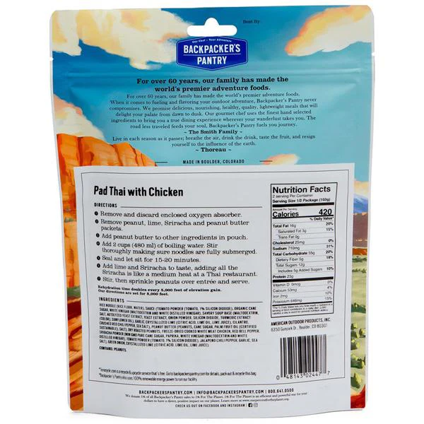 Pad Thai w/ Chicken (2 Servings) - Image 2
