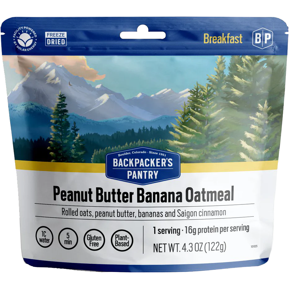 Peanut Butter & Banana Oatmeal (1 Serving)