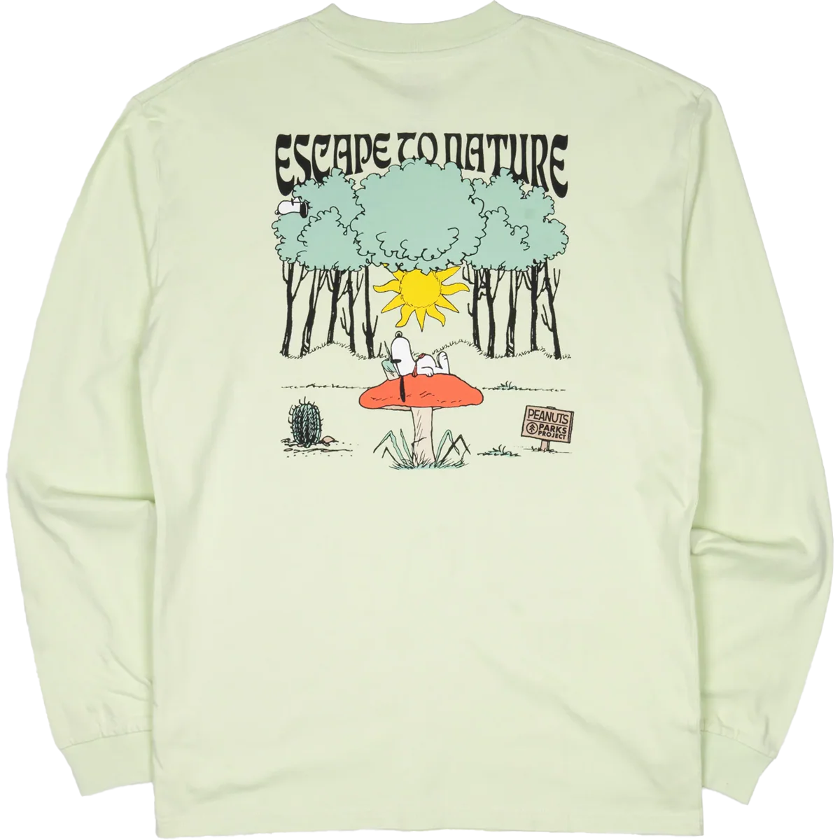Peanuts X Parks Project Escape to Nature Long Sleeve - Image 2