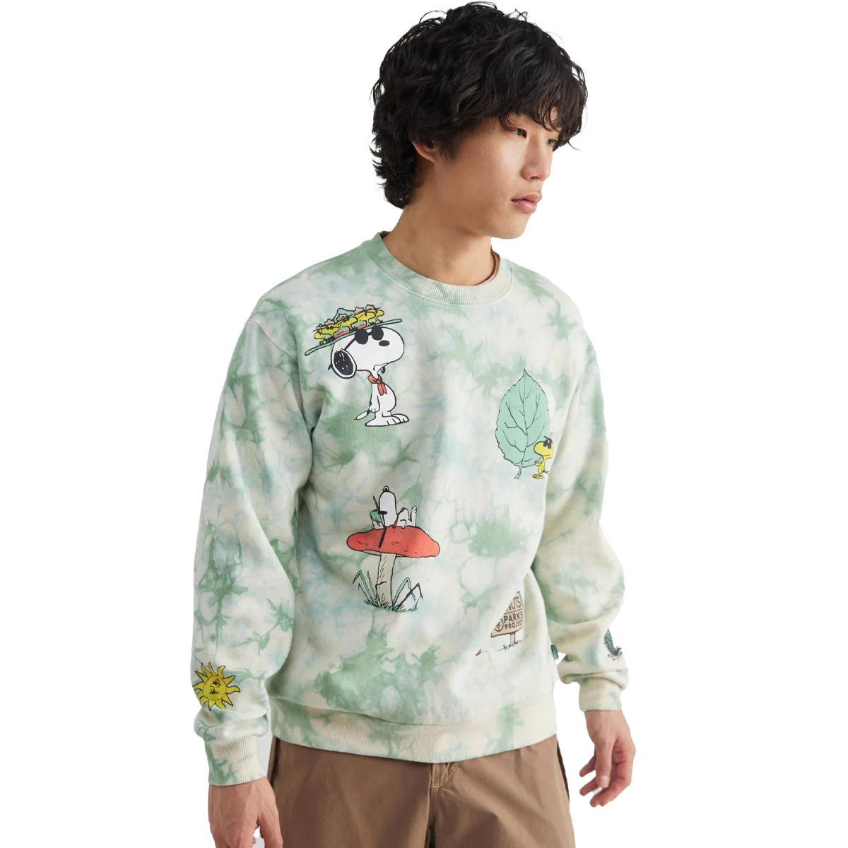 Peanuts X Parks Project Tie Dye Crew - Image 2