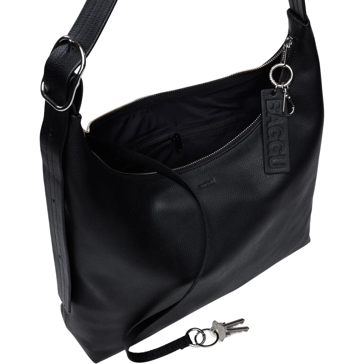 Recycled Leather Shoulder Bag - Image 4